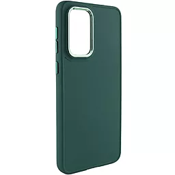 Чохол Epik TPU Bonbon Metal Style для Samsung Galaxy A33 5G Зелений / Army green - мініатюра 2