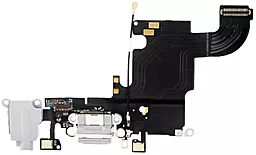 Нижний шлейф Apple iPhone 6S с разъемом зарядки, наушников, микрофоном Gold