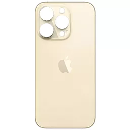 Задняя крышка корпуса Apple iPhone 14 Pro (big hole) Gold