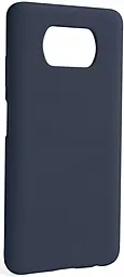 Чехол для Xiaomi Poco X3 Pro Dark Blue - фото Чехол для Xiaomi Poco X3 Pro Dark Blue