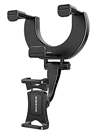 Держатель с автозажимом Borofone BH49 Roller Rearview - фото Держатель с автозажимом Borofone BH49 Roller Rearview