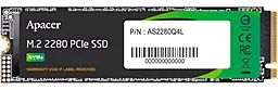 Накопичувач SSD Apacer AS2280Q4L 1 TB (AP1TBAS2280Q4L-1)