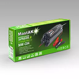 Інтелектуальний зарядний пристрій Mastak MW-C04 6/12V - мініатюра 2