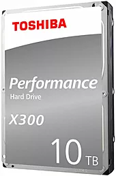 Жесткий диск Toshiba High-Performance X300 10TB 7200rpm 256MB 3.5" SATA III (HDWR11AUZSVA) - фото Жесткий диск Toshiba High-Performance X300 10TB 7200rpm 256MB 3.5" SATA III (HDWR11AUZSVA)