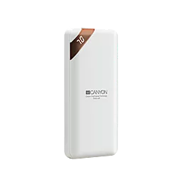 Повербанк Canyon PB-102 10000mAh Белый - фото Повербанк Canyon PB-102 10000mAh Белый