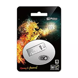 Флешка Silicon Power 4Gb Touch T03 horse-year edition (SP004GBUF2T03V1F14) Silver - миниатюра 2