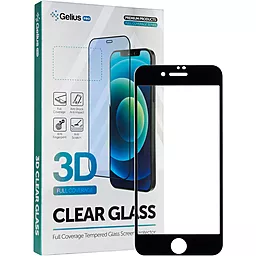 Защитное стекло Gelius Pro 3D for iPhone SE (2020) Black - фото Защитное стекло Gelius Pro 3D for iPhone SE (2020) Black