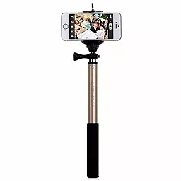 Моноподы, селфи-палки Momax SelfiFit Wireless Gold (KMS1NL) - фото Моноподы, селфи-палки Momax SelfiFit Wireless Gold (KMS1NL)