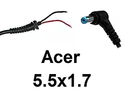 Кабель для блока питания ноутбука Acer 5.5x1.7 до 5a Г-образный (cDC-5517L_b-(5))