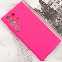 Чехол Lakshmi Silicone Cover Full Camera для Samsung Galaxy S24 Ultra Barbie Pink - миниатюра 3