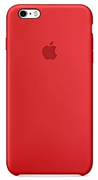Чехол Apple Silicone Case iPhone 6 Plus, iPhone 6S Plus Red_High Copy
