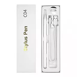 Стилус Stylus Pen iPad C04 White - мініатюра 3 Стилус Stylus Pen iPad C04 White - мініатюра 3