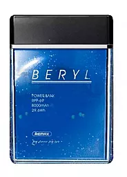 Повербанк Remax Beryl RPP-69 8000 mah Blue - фото Повербанк Remax Beryl RPP-69 8000 mah Blue
