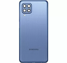 Задняя крышка корпуса Samsung Galaxy M22 M225 2021 со стеклом камеры Original Light Blue