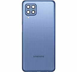 Задняя крышка корпуса Samsung Galaxy M22 M225 2021 со стеклом камеры Original Light Blue - фото Задняя крышка корпуса Samsung Galaxy M22 M225 2021 со стеклом камеры Original Light Blue