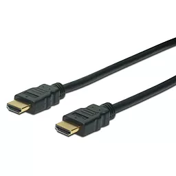 Видеокабель Digitus EDNET HDMI High speed + Ethernet (AM/AM) 2m, (84472) black