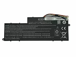 Аккумулятор для ноутбука Acer AC13C34 Aspire E3-112 / 11.4V 2600mAh / Black