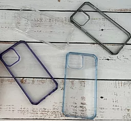 Чехол Octagon Crystal Case для iPhone 13 Pro Max Purple - миниатюра 6