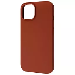 Чохол Wave Full Silicone Cover для Apple iPhone 14 Brown