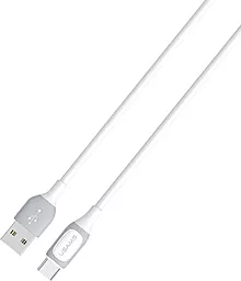 Кабель Usams SJ596 USB-A - Type-C 15w 3a 1м cable White - мініатюра 2 Кабель Usams SJ596 USB-A - Type-C 15w 3a 1м cable White - мініатюра 2