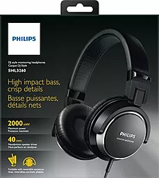 Навушники Philips SHL3260BK/00 Black - мініатюра 3