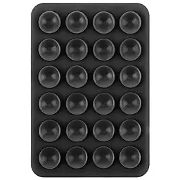 Тримач-присоска для телефону EasyLife Double Side Silicone Black