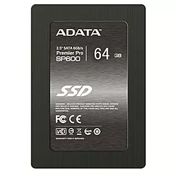 Накопичувач SSD ADATA Premier SP600 64 GB (ASP600S3-64GM-C) - фото Накопичувач SSD ADATA Premier SP600 64 GB (ASP600S3-64GM-C)