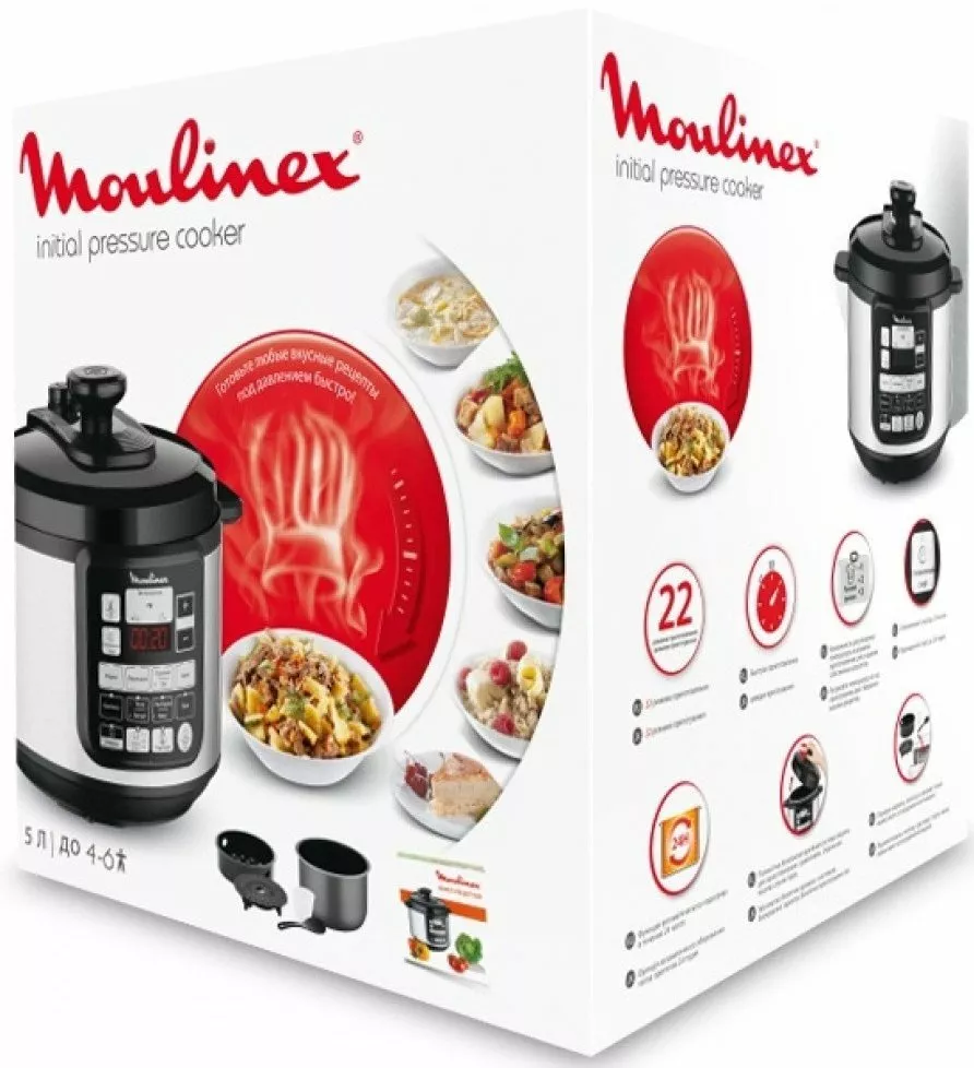 Мультиварка - скороварка Moulinex CE620D34 - фото 3