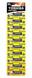 Батарейки Toshiba AAA (LR03) 10шт