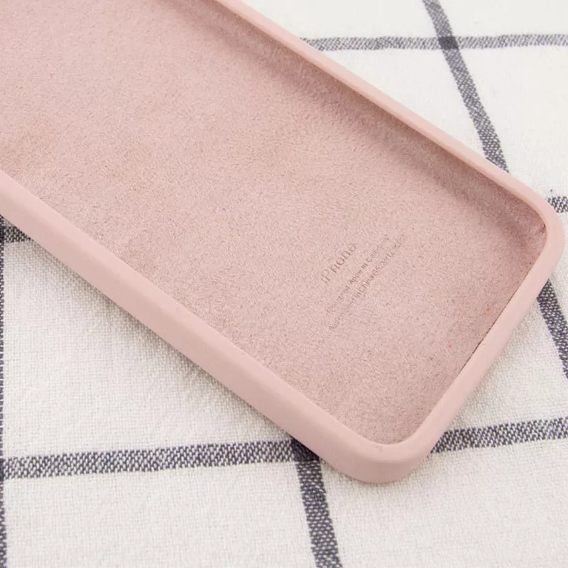 Чехол Silicone Case Full Camera Square для Apple iPhone 7 Plus, iPhone 8 Plus Pink Sand - фото 3