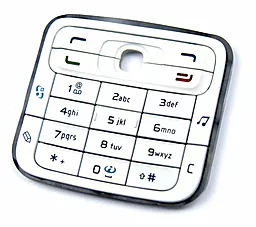 Клавіатура Nokia N73 White