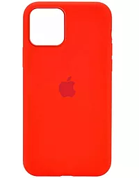 Чохол Silicone Case Full для Apple iPhone 12, iPhone 12 Pro Red