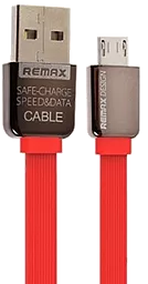 Кабель USB Remax Kingkong micro USB Cable Red (RC-015m) - миниатюра 3