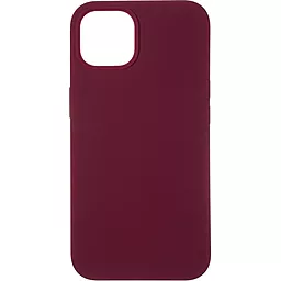 Чехол 1TOUCH Original Full Soft Case for iPhone 13  Marsala (Without logo)