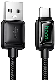 Кабель Hoco U146 USB-A - Type-C 36w 3a 1.2м cable Black - фото Кабель Hoco U146 USB-A - Type-C 36w 3a 1.2м cable Black