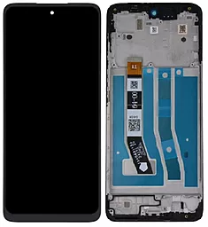 Дисплей Motorola Moto G55 с тачскрином и рамкой, оригинал, Black - фото Дисплей Motorola Moto G55 с тачскрином и рамкой, оригинал, Black