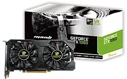 Видеокарта Manli GeForce GTX 1060 Twin Cooler 6GB (M-NGTX1060/5REHDP)