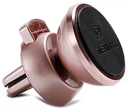 Держатель магнитный Remax RM-C19 Magnetic Rose Gold - фото Держатель магнитный Remax RM-C19 Magnetic Rose Gold