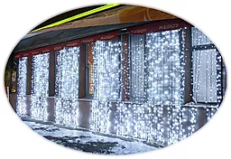 Гірлянда DeLux внешняя Curtain 1520LED 2x7m (90009030) белый