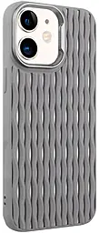 Чехол Case TPU Ribbio для Apple iPhone 11 Gray - фото Чехол Case TPU Ribbio для Apple iPhone 11 Gray