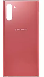 Задняя крышка корпуса Samsung Galaxy Note 10 N970F Aura Pink - фото Задняя крышка корпуса Samsung Galaxy Note 10 N970F Aura Pink