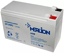 Акумуляторна батарея Merlion 12V 9Ah (GP1290F2) - мініатюра 2