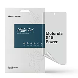 Гидрогелевая пленка ArmorStandart Matte для Motorola G15 Power (ARM83135) - фото Гидрогелевая пленка ArmorStandart Matte для Motorola G15 Power (ARM83135)