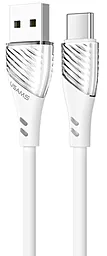 Кабель Usams U65 Liquid Silicone USB-A - Type-C 15w 3a 1м cable White (SJ494USB01) - фото Кабель Usams U65 Liquid Silicone USB-A - Type-C 15w 3a 1м cable White (SJ494USB01)