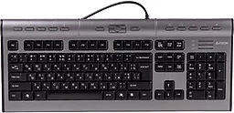 Клавиатура A4Tech KL-7MUU-R Silver/Grey - фото Клавиатура A4Tech KL-7MUU-R Silver/Grey