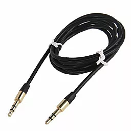 Аудіокабель (PRC) Standart audio cable 3.5 мм М-М 1 м Black
