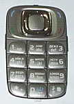 Клавіатура Nokia 6085 Silver