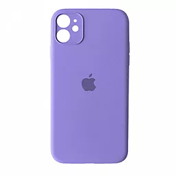 Чохол Silicone Case Full Camera for Apple iPhone 11 Lilac