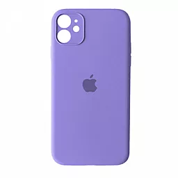 {"ru": "Чехол", "uk": "Чохол"} Silicone Case Full Camera for Apple iPhone 11 Lilac