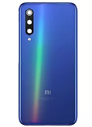 Задняя крышка корпуса Xiaomi Mi 9 SE со стеклом камеры Blue - фото Задняя крышка корпуса Xiaomi Mi 9 SE со стеклом камеры Blue